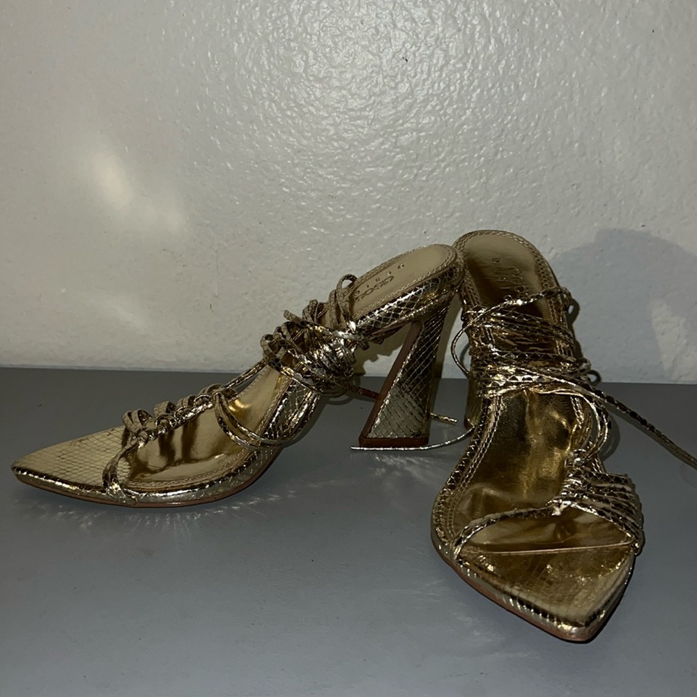 Asos Gold Heels